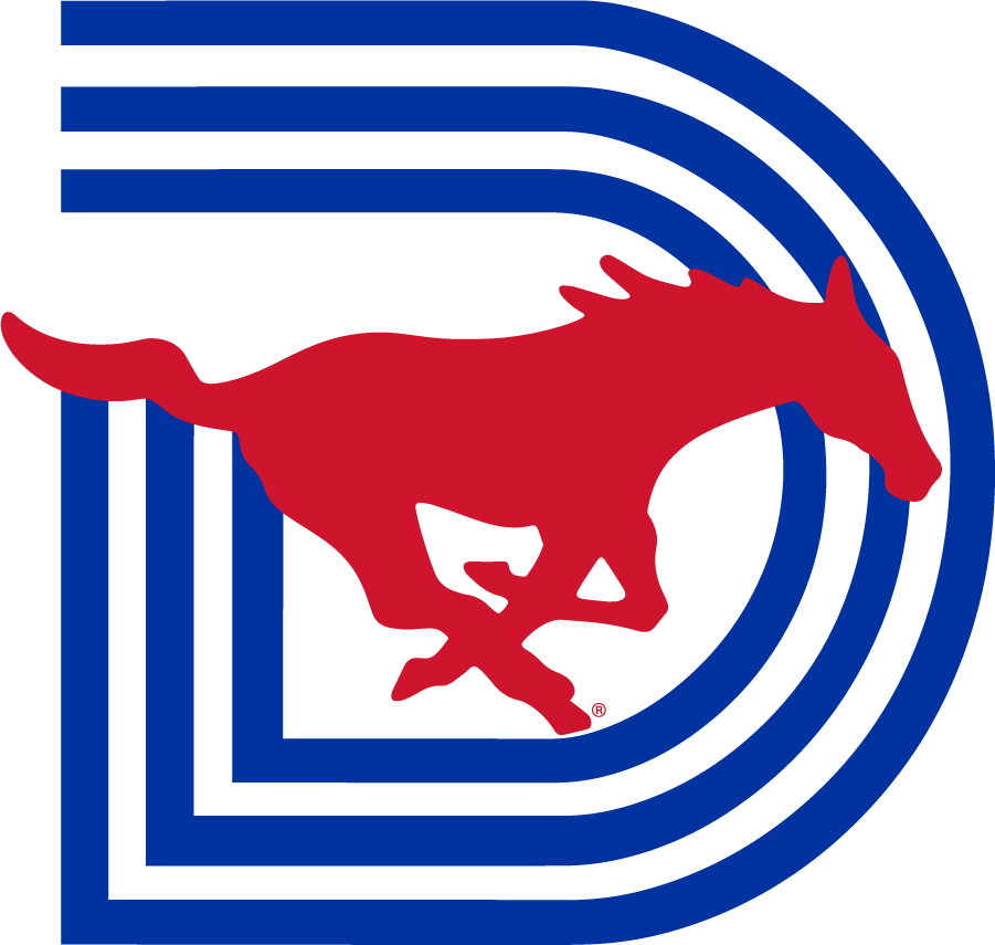 Southern Methodist Mustangs 2019-pres alternate logo diy DTF decal sticker